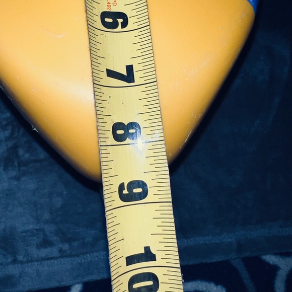 HTF Vintage blue, red and yellow Rubbermaid lunch box, cooler model #1301 - Picture 11 of 11